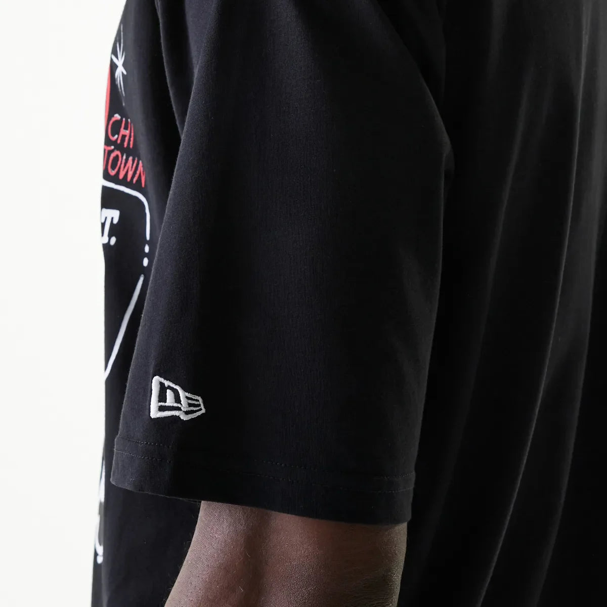 New Era NBA GRPHC OS TEE CHIBUL Blk